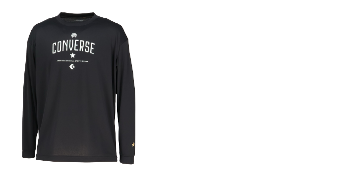 ゴールドシリーズ プリントロングスリーブシャツ CBG252354L チャコール［1800］　 5,720円（税抜価格 5,200円）