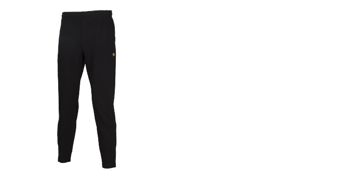 ゴールドシリーズ スウェットパンツ(裾ファスナー) CBG252252 ブラック［1900］ 9,900円（税抜価格 9,000円）