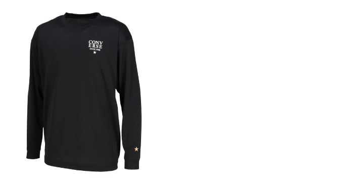 ゴールドシリーズプリントロングスリーブシャツ CBG262354L ブラック［1900］ 5,720円（税抜価格 5,200円）
