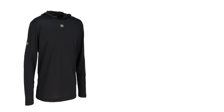 ゴールドシリーズプリントロングスリーブパーカ CBG262356L ブラック［1900］ 6,380円（税抜価格 5,800円）