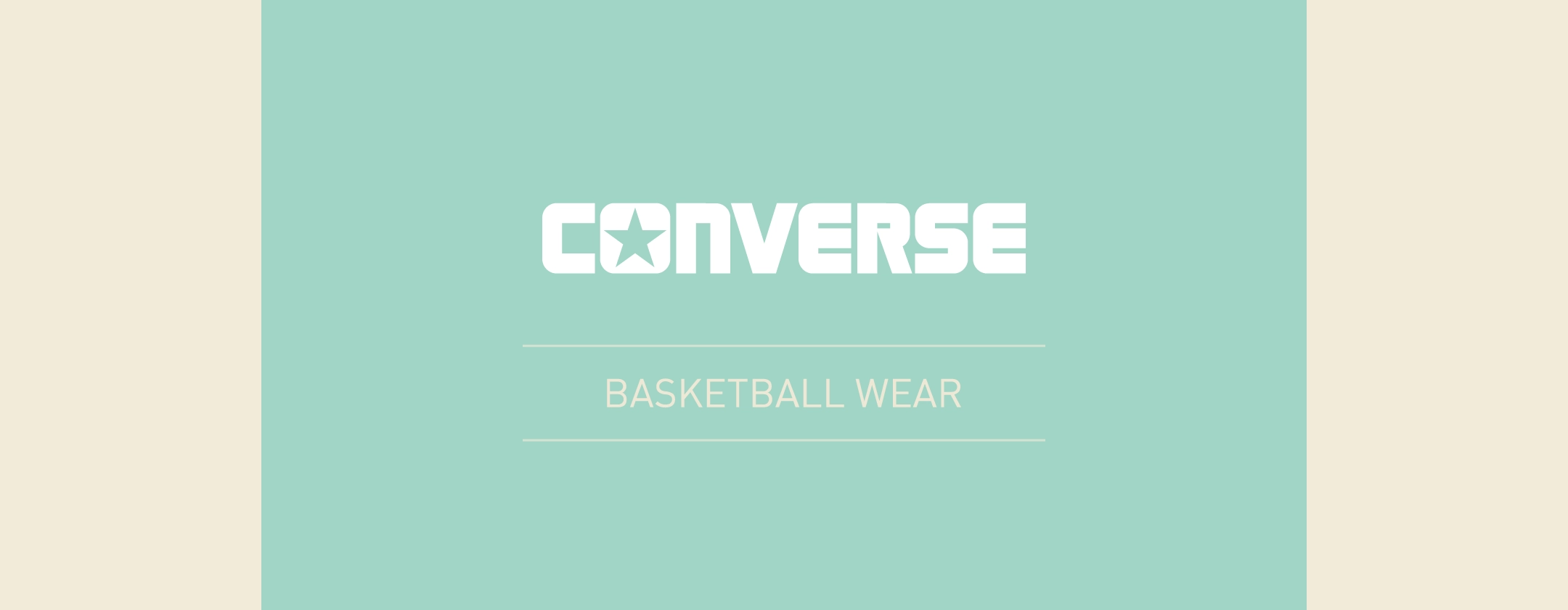 CONVERSE BASKETBALL 2026 SPRING&SUMMER COLLECTION