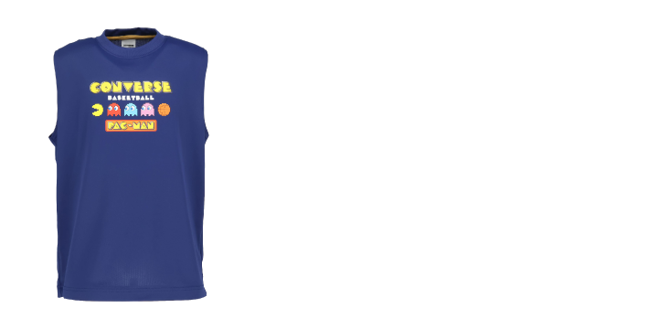 Jr.プリントノースリーブシャツ CBS461362 ネイビー［2900］