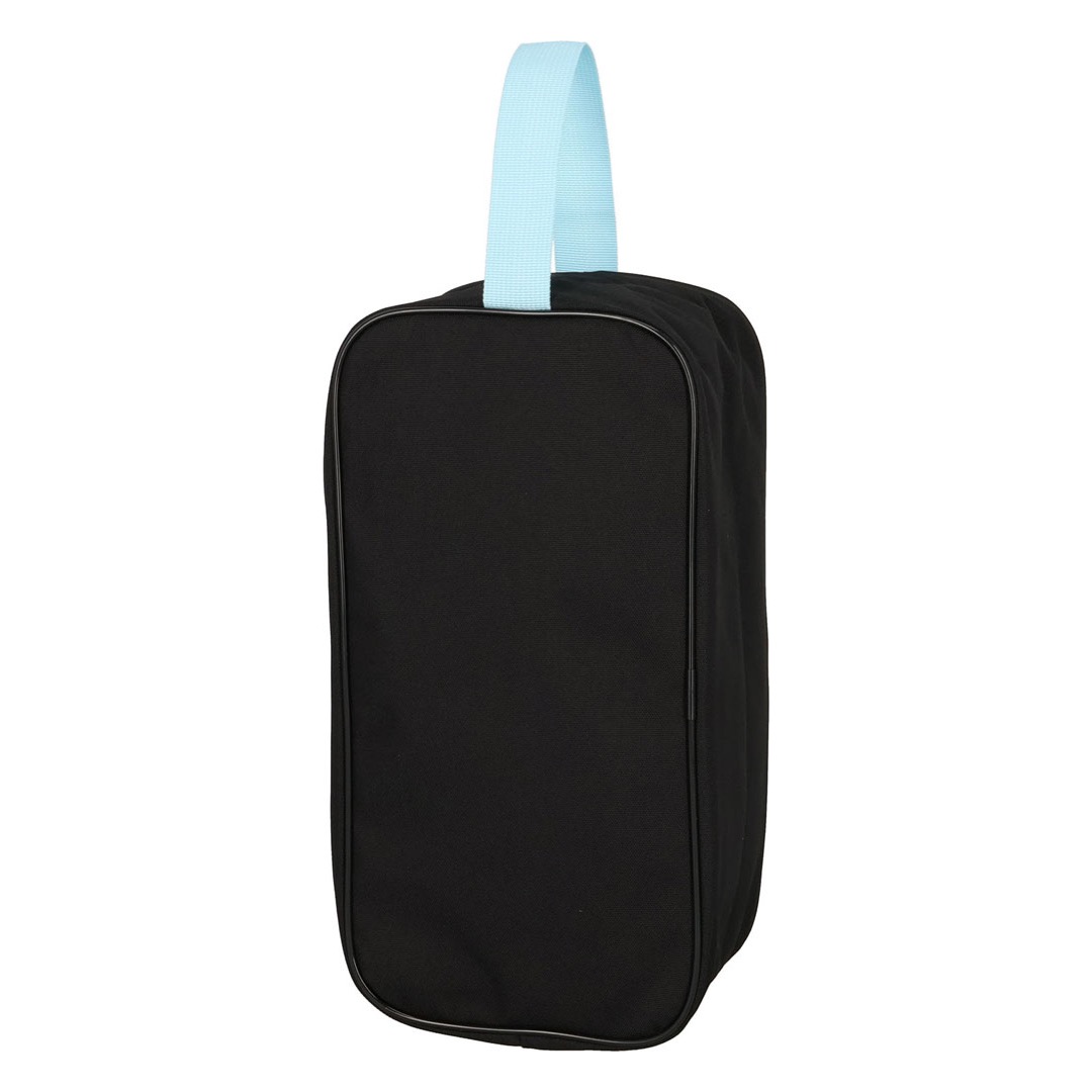 ブラック×パステルブルー