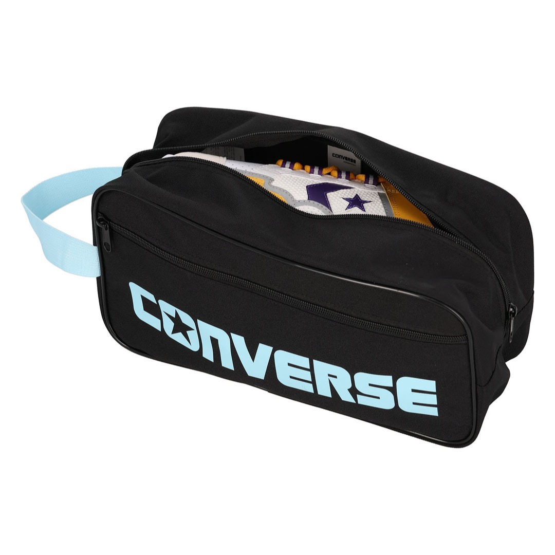 ブラック×パステルブルー