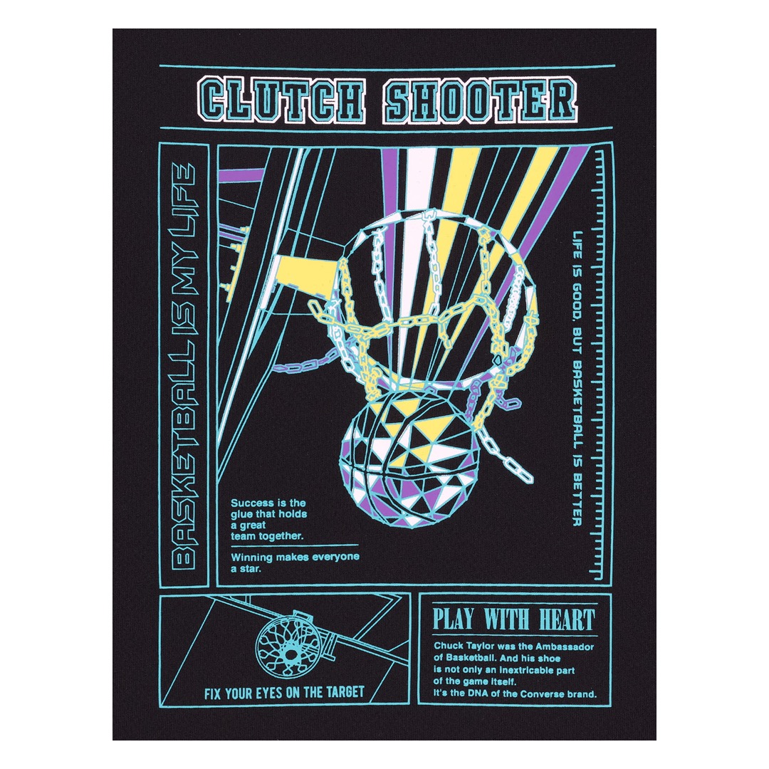 ブラック×ターコイズ