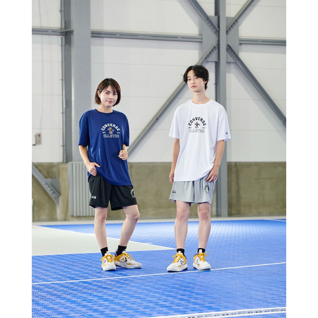 CB251356 プリントTシャツ - ホワイト［1100］ │ CONVERSE