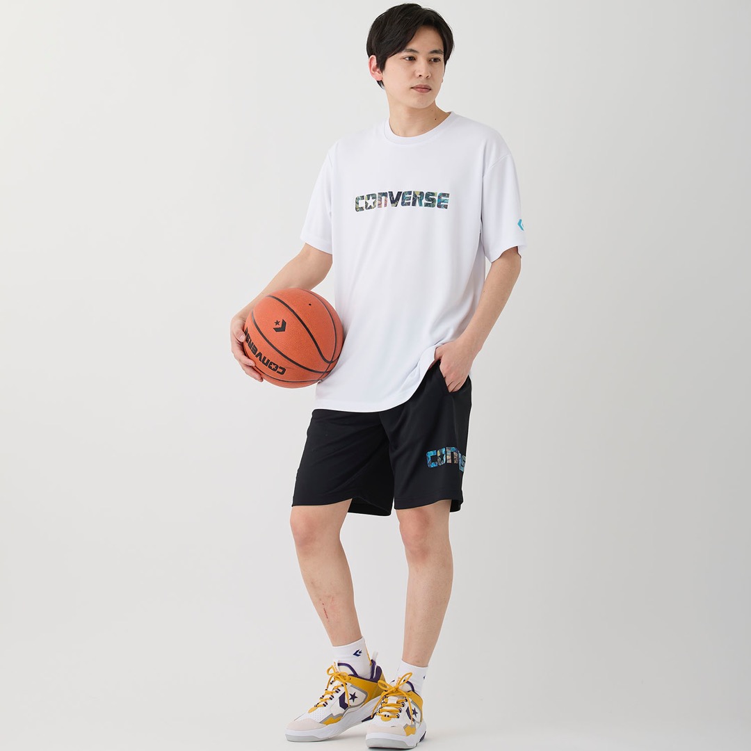 CB251361 プリントTシャツ - ホワイト［1100］ │ CONVERSE