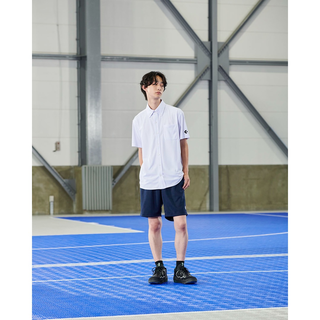 CB251551 フルオープンボタンダウンシャツ - ホワイト［1100