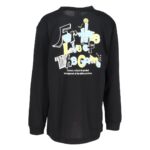 ブラック×パステルブルー