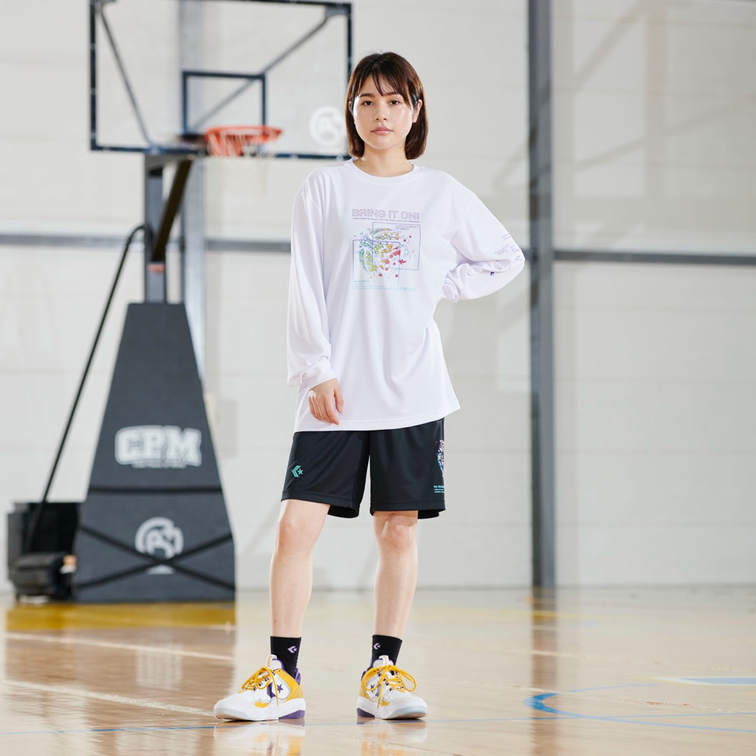 ホワイト×パープル