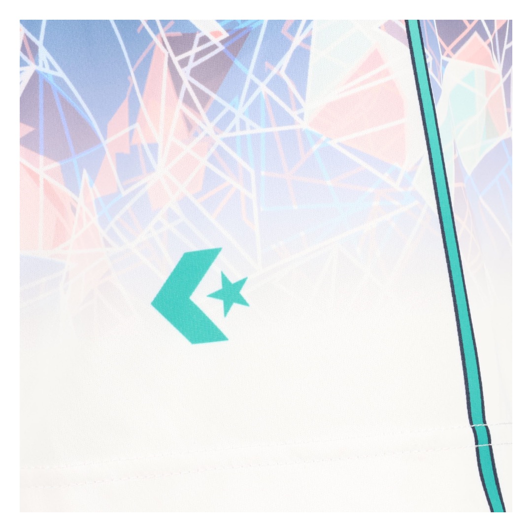 ホワイト×ターコイズ