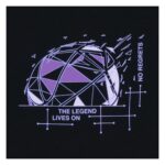 ブラック×ラベンダー
